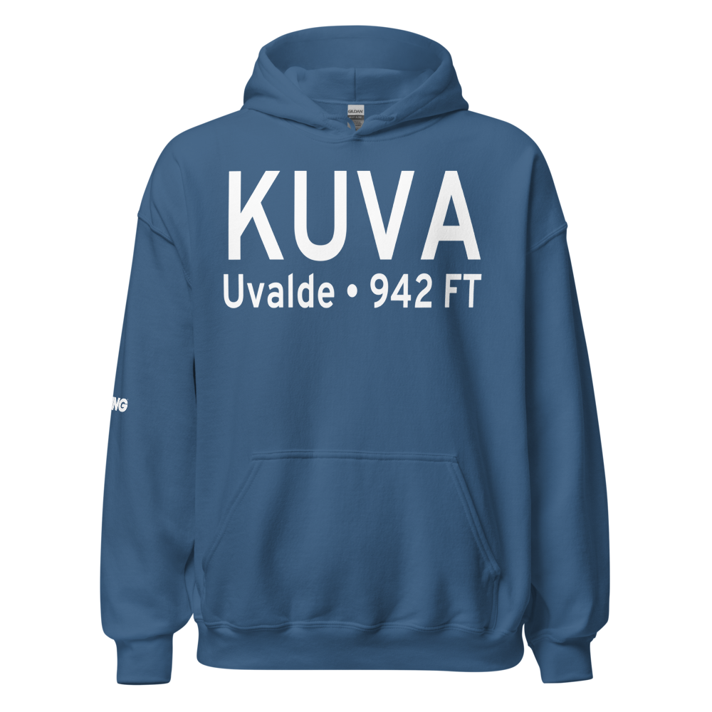 Garner Field (KUVA) ICAO Hoodie Sweatshirt 