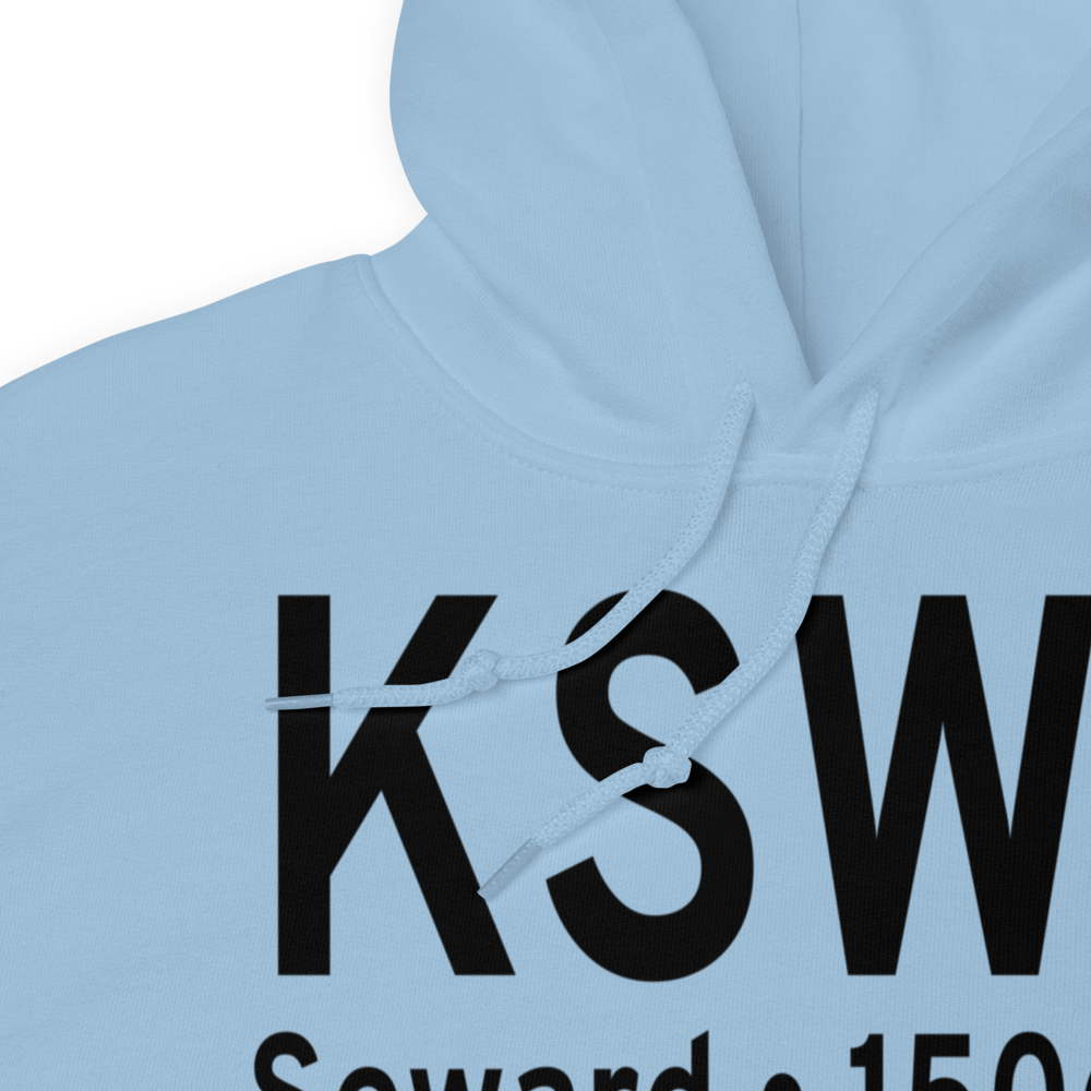 Seward Municipal Airport (KSWT) ICAO Hoodie Sweatshirt 