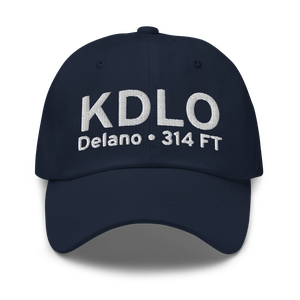 Delano Municipal Airport (KDLO) ICAO Hat