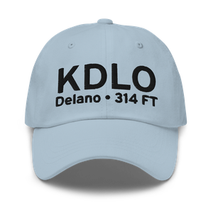 Delano Municipal Airport (KDLO) ICAO Hat