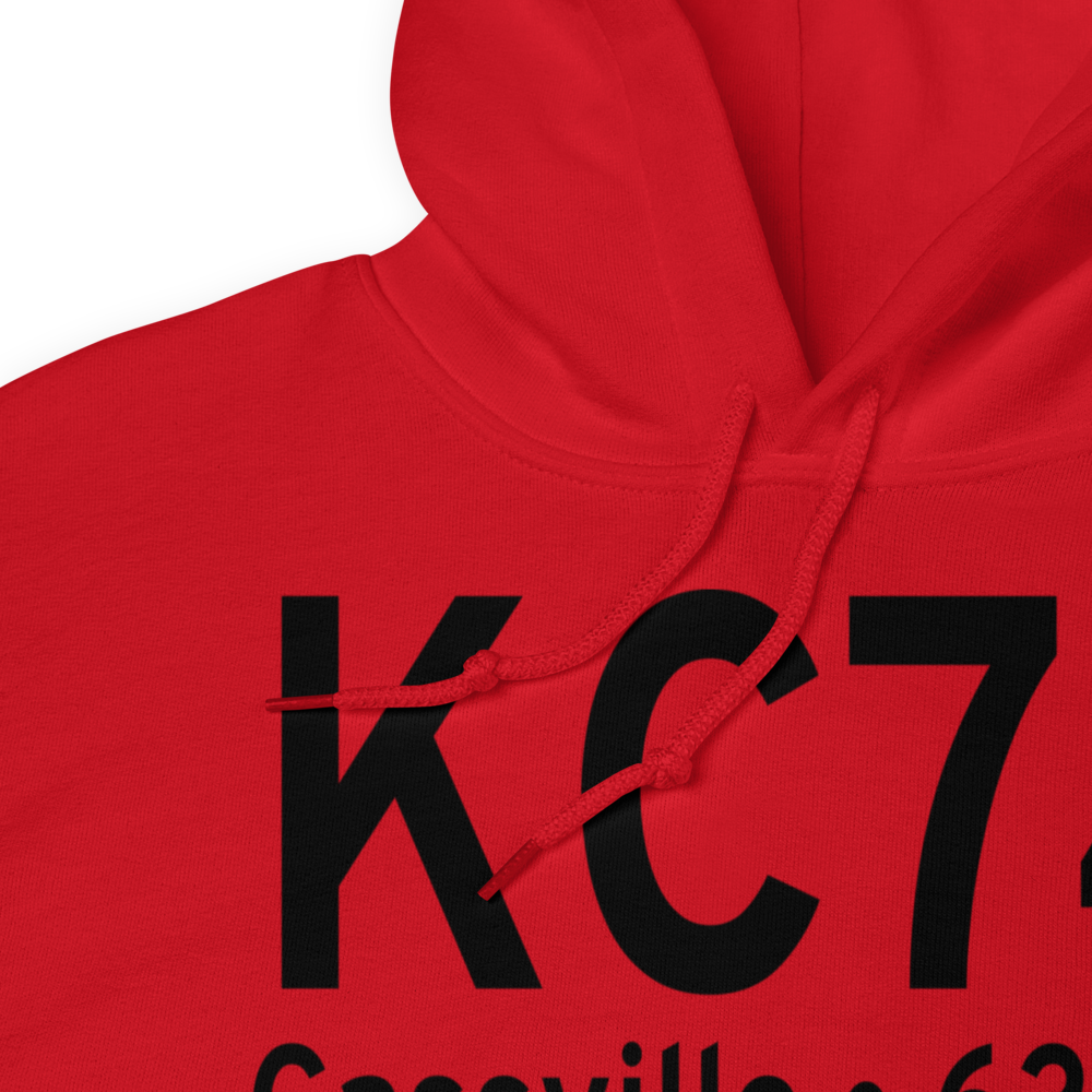 Cassville Municipal Airport (KC74) ICAO Hoodie Sweatshirt 