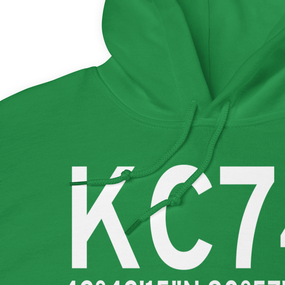 Cassville Municipal Airport (KC74) ICAO Hoodie Sweatshirt 
