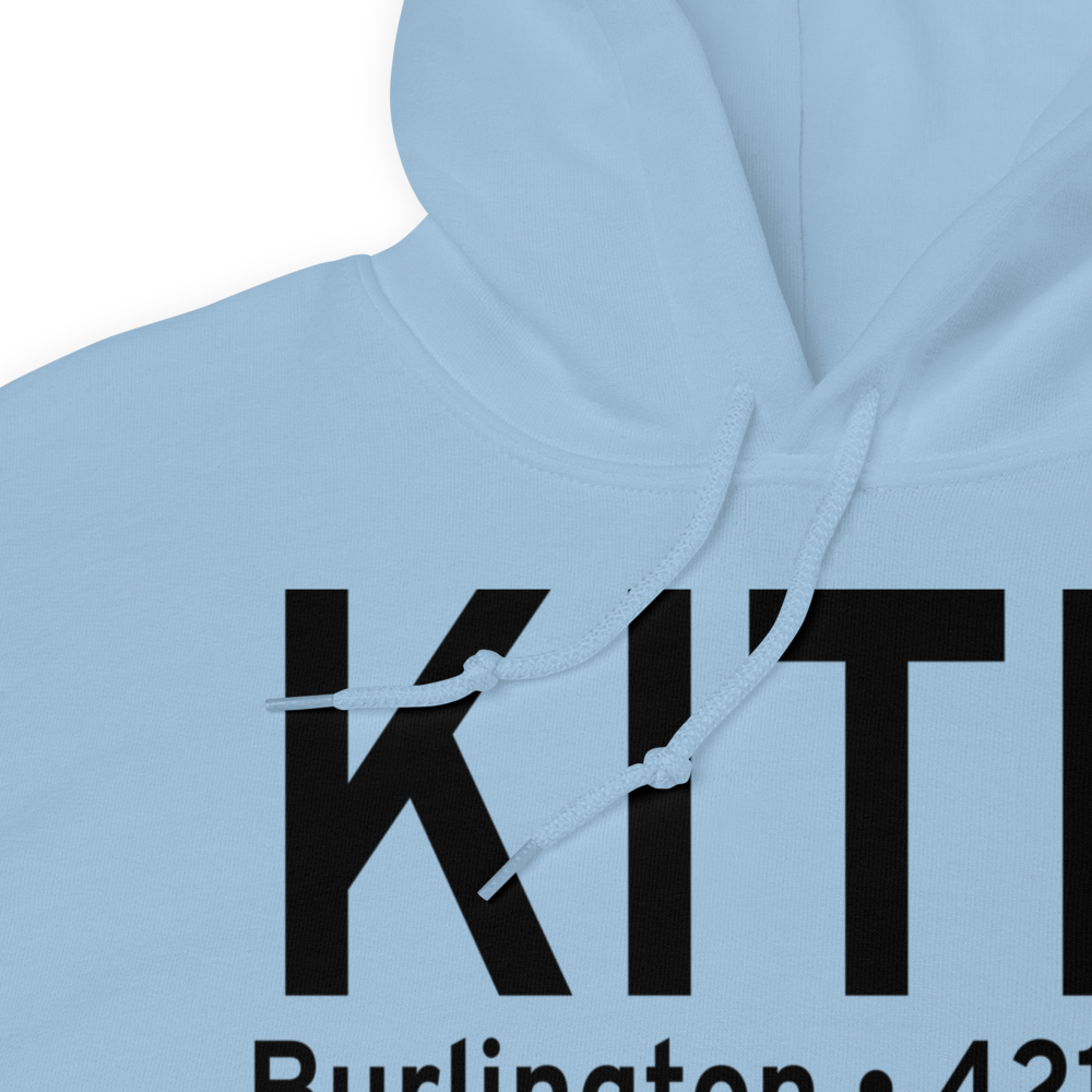 Kit Carson County Airport (KITR) ICAO Hoodie Sweatshirt 
