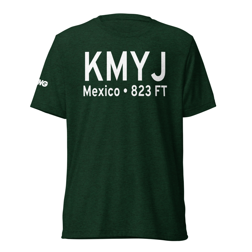 Mexico Memorial Airport (KMYJ) ICAO Tri-blend T-Shirt 