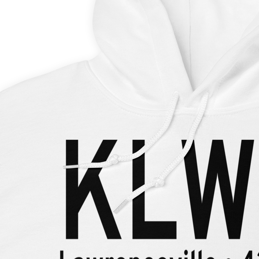 Lawrenceville Vincennes International Airport (KLWV) ICAO Hoodie Sweatshirt 