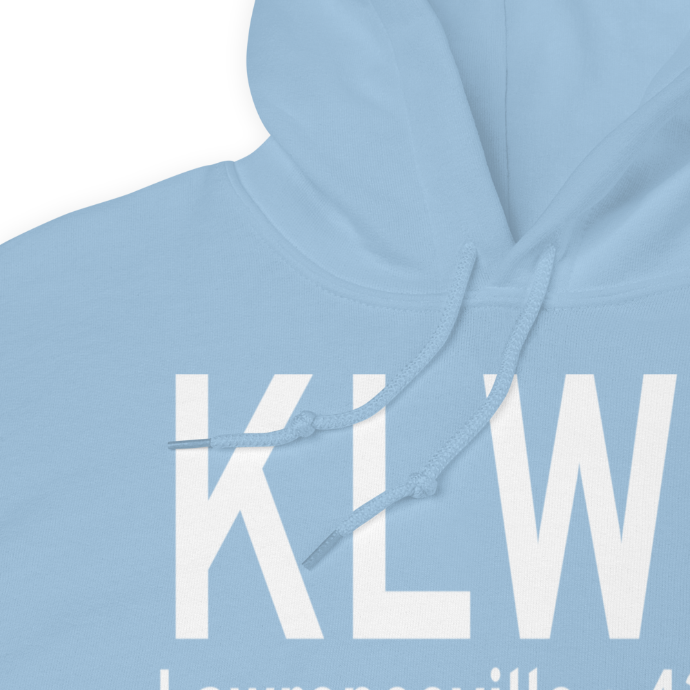 Lawrenceville Vincennes International Airport (KLWV) ICAO Hoodie Sweatshirt 