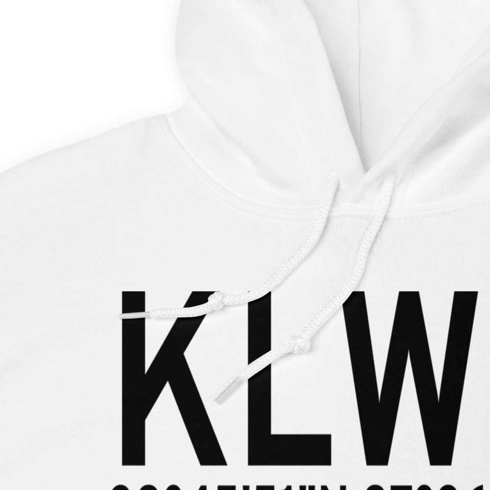 Lawrenceville Vincennes International Airport (KLWV) ICAO Hoodie Sweatshirt 