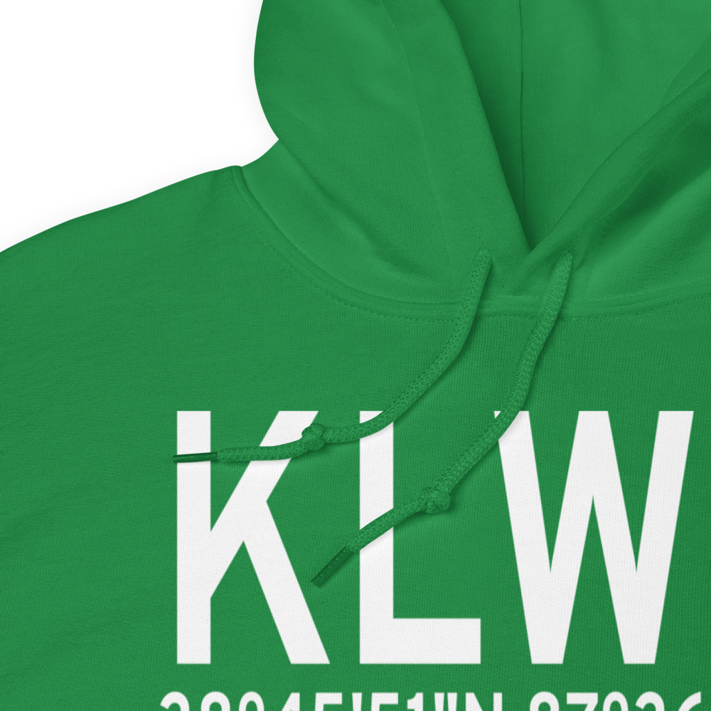 Lawrenceville Vincennes International Airport (KLWV) ICAO Hoodie Sweatshirt 