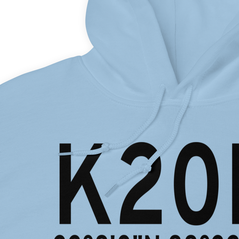 Macon Municipal Airport (K20M) ICAO Hoodie Sweatshirt 