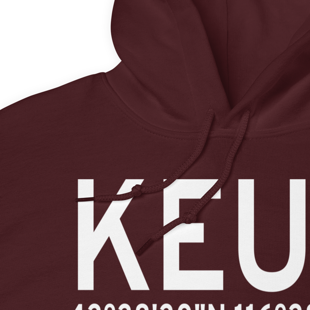 Caldwell Industrial Airport (KEUL) ICAO Hoodie Sweatshirt 