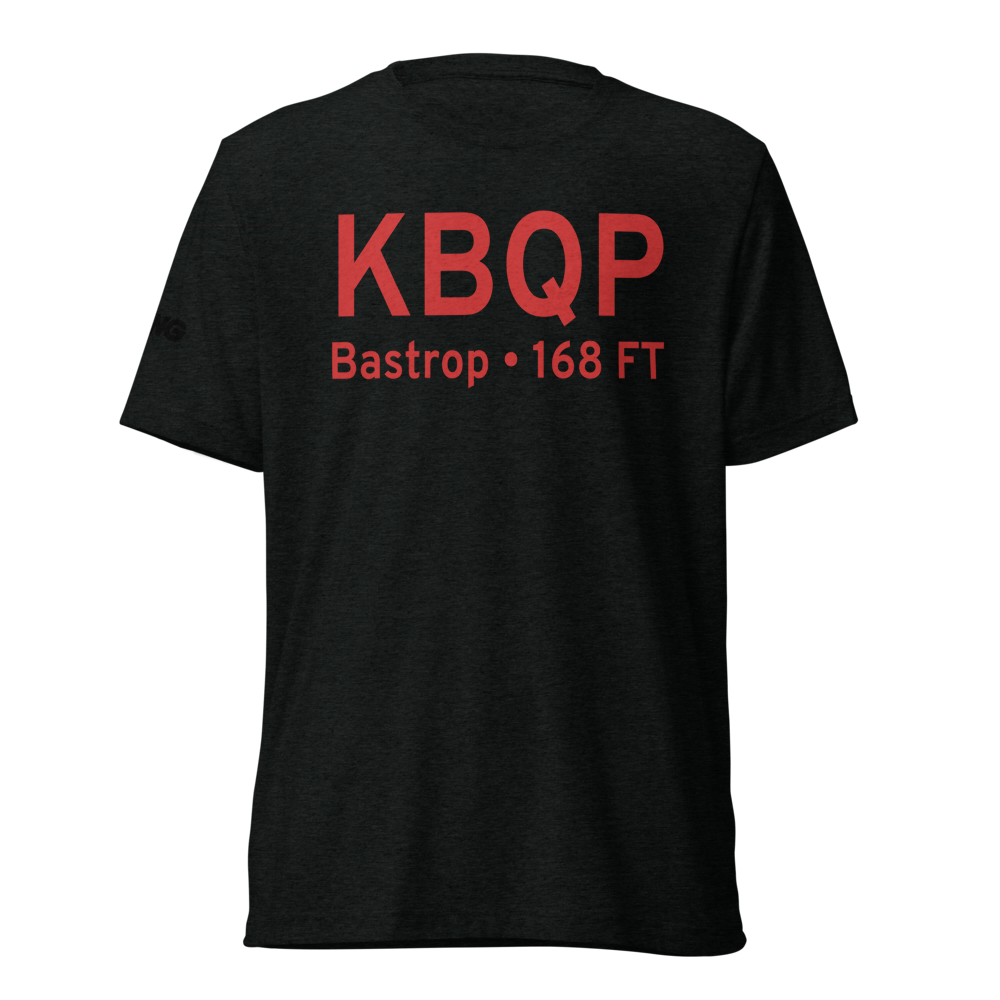 Morehouse Memorial Airport (KBQP) ICAO Tri-blend T-Shirt 