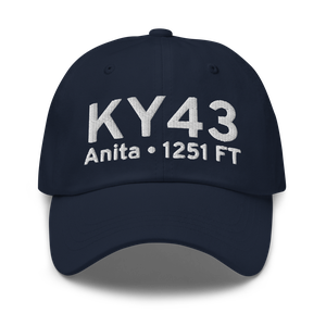 Anita Municipal Kevin Burke Memorial Field (KY43) ICAO Hat