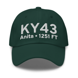 Anita Municipal Kevin Burke Memorial Field (KY43) ICAO Hat