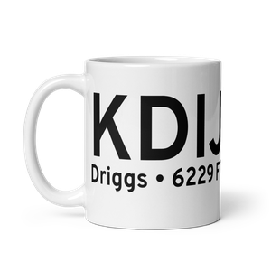 Driggs Reed Memorial Airport (KDIJ) ICAO Mug