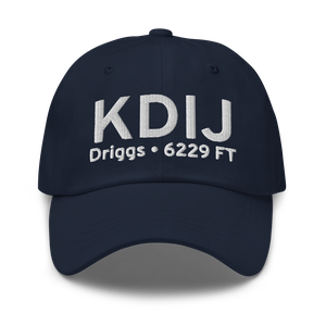 Driggs Reed Memorial Airport (KDIJ) ICAO Hat