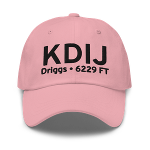 Driggs Reed Memorial Airport (KDIJ) ICAO Hat