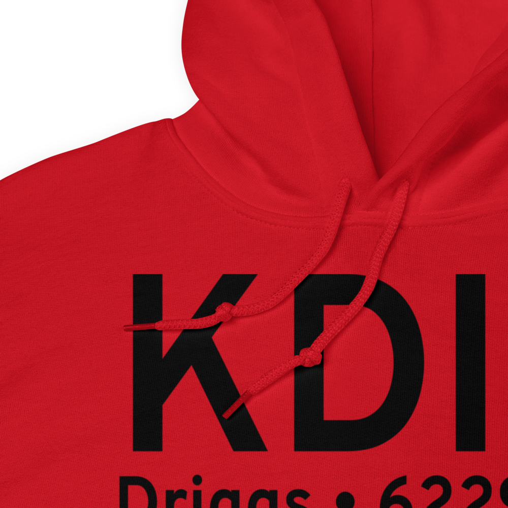 Driggs Reed Memorial Airport (KDIJ) ICAO Hoodie Sweatshirt 
