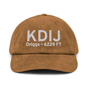 Driggs Reed Memorial Airport (KDIJ) ICAO Hat