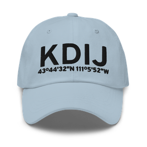 Driggs Reed Memorial Airport (KDIJ) ICAO Hat