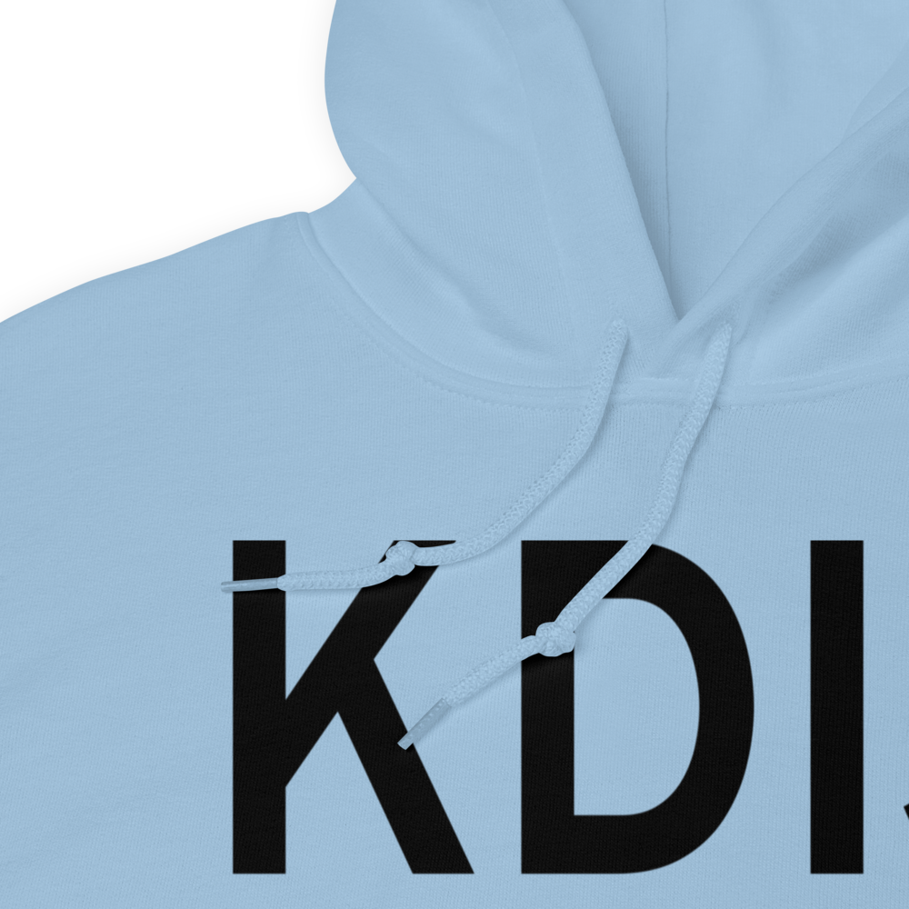 Driggs Reed Memorial Airport (KDIJ) ICAO Hoodie Sweatshirt 