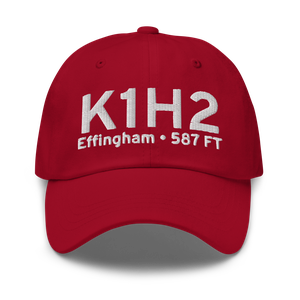 Effingham County Memorial Airport (K1H2) ICAO Hat