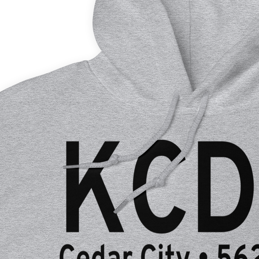 Cedar City Regional Airport (KCDC) ICAO Hoodie Sweatshirt 