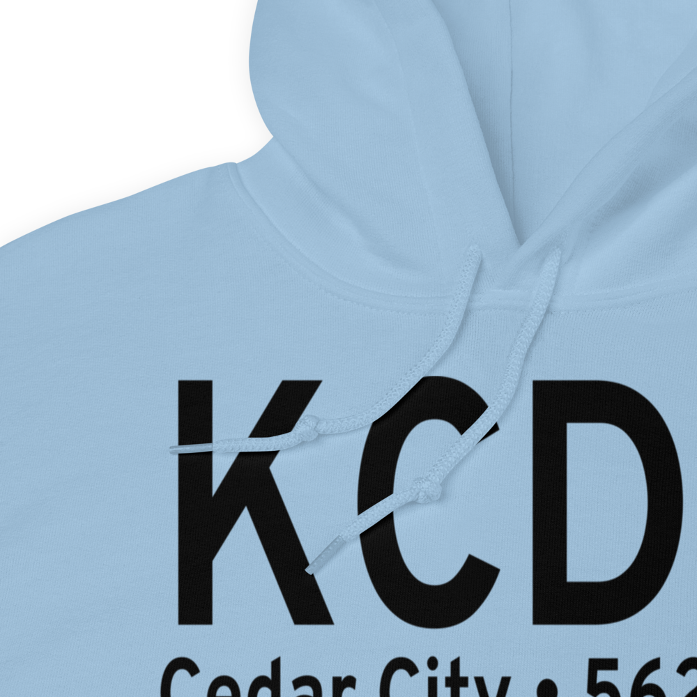 Cedar City Regional Airport (KCDC) ICAO Hoodie Sweatshirt 