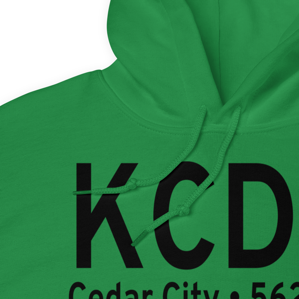 Cedar City Regional Airport (KCDC) ICAO Hoodie Sweatshirt 