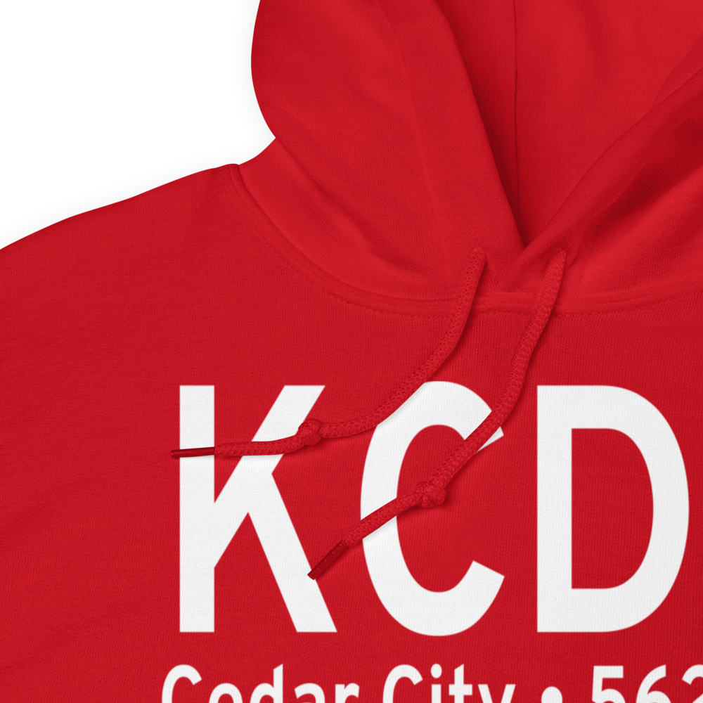 Cedar City Regional Airport (KCDC) ICAO Hoodie Sweatshirt 