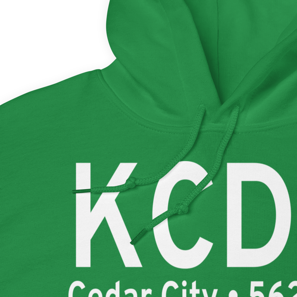 Cedar City Regional Airport (KCDC) ICAO Hoodie Sweatshirt 