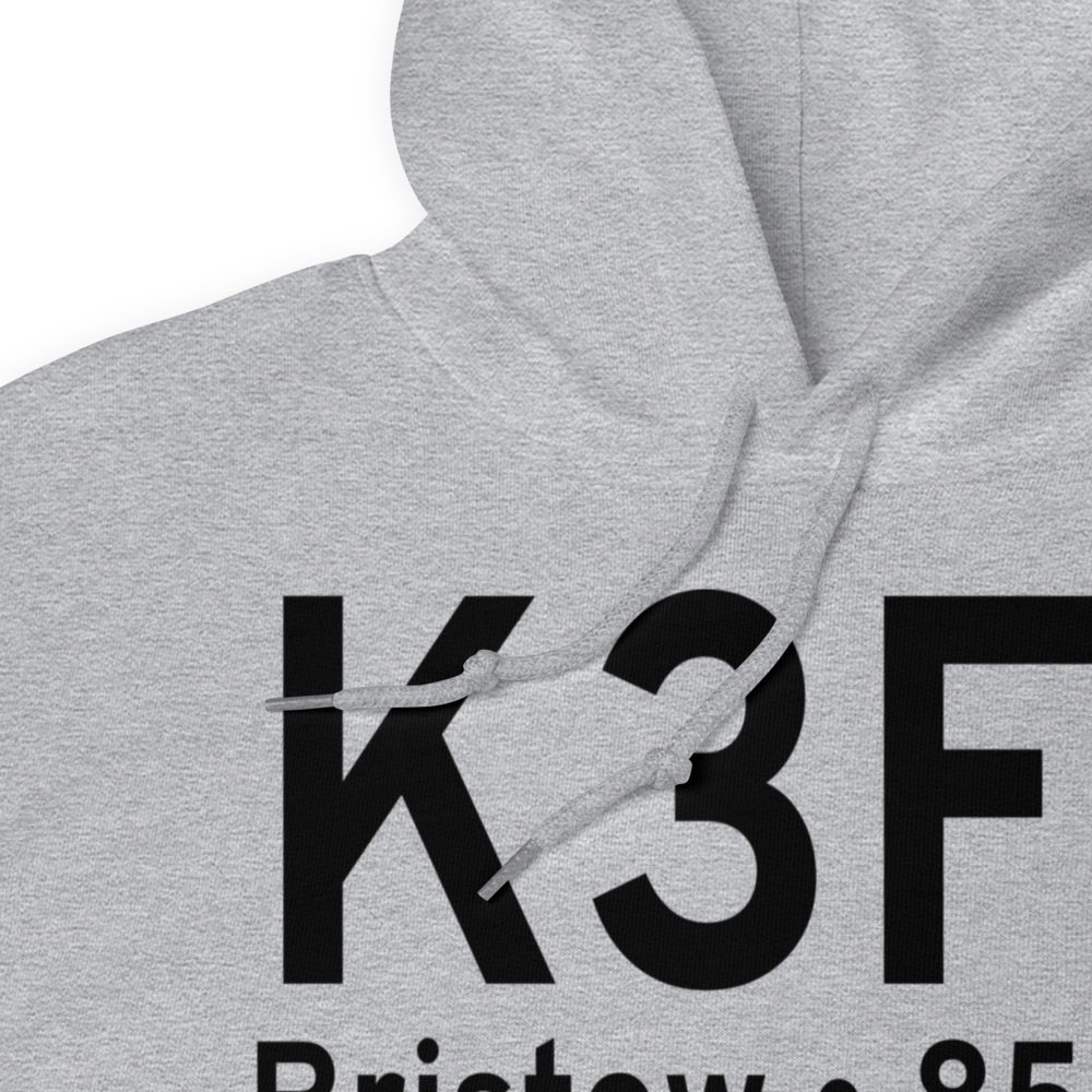 Jones Memorial Airport (K3F7) ICAO Hoodie Sweatshirt 
