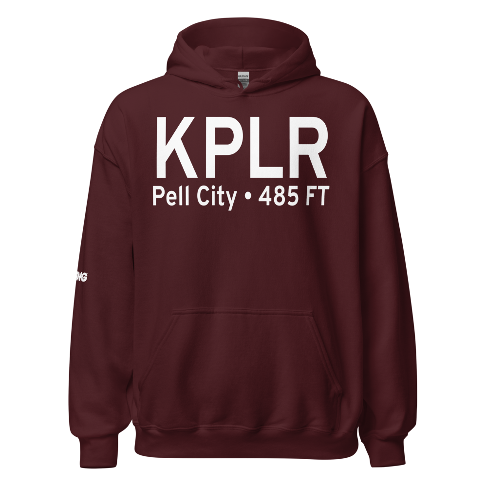 St Clair County Airport (KPLR) ICAO Hoodie Sweatshirt 