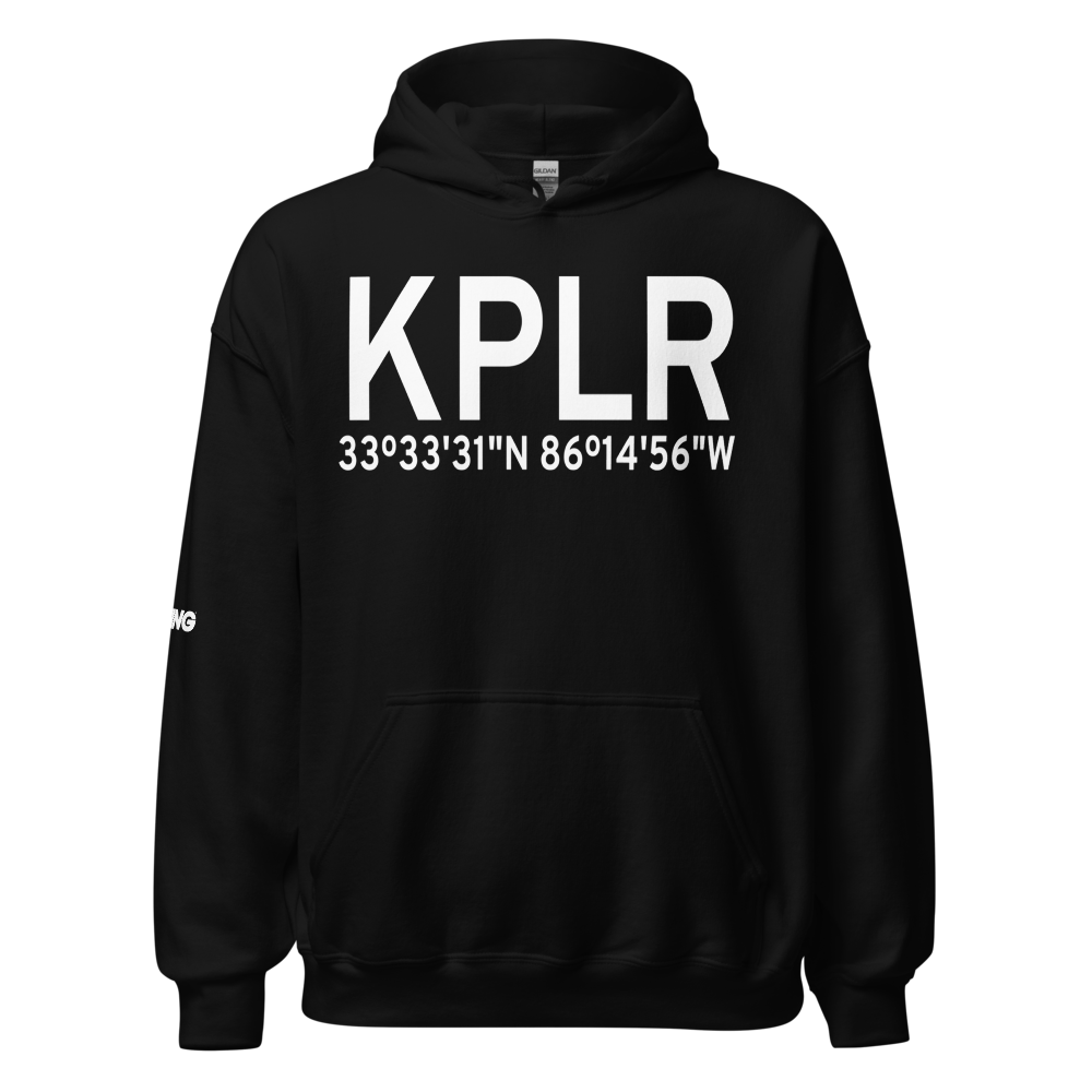 St Clair County Airport (KPLR) ICAO Hoodie Sweatshirt 
