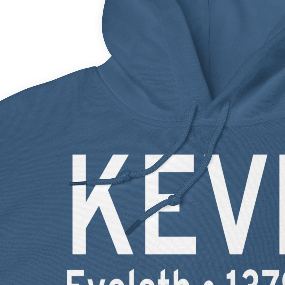 Eveleth Virginia Municipal Airport (KEVM) ICAO Hoodie Sweatshirt 