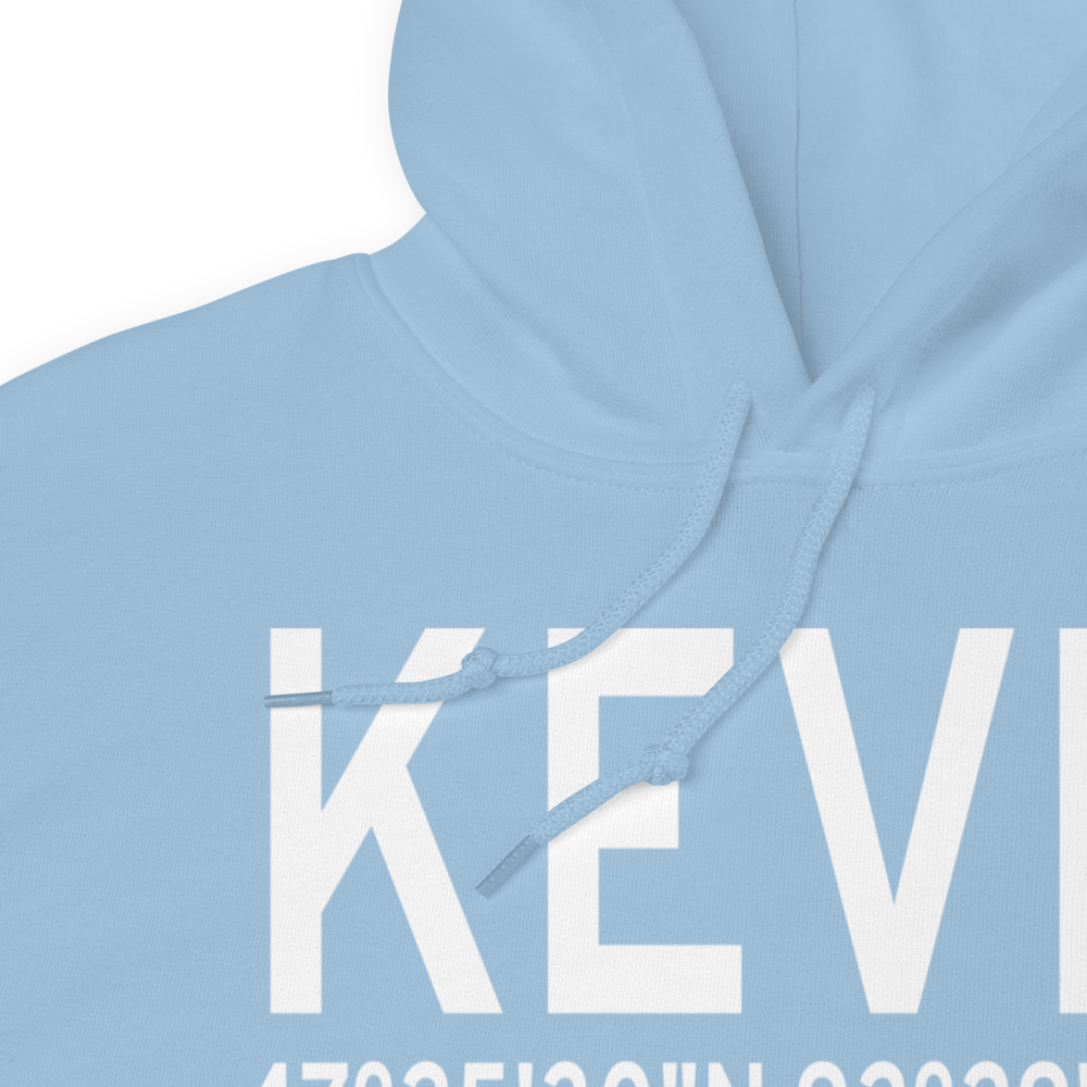 Eveleth Virginia Municipal Airport (KEVM) ICAO Hoodie Sweatshirt 