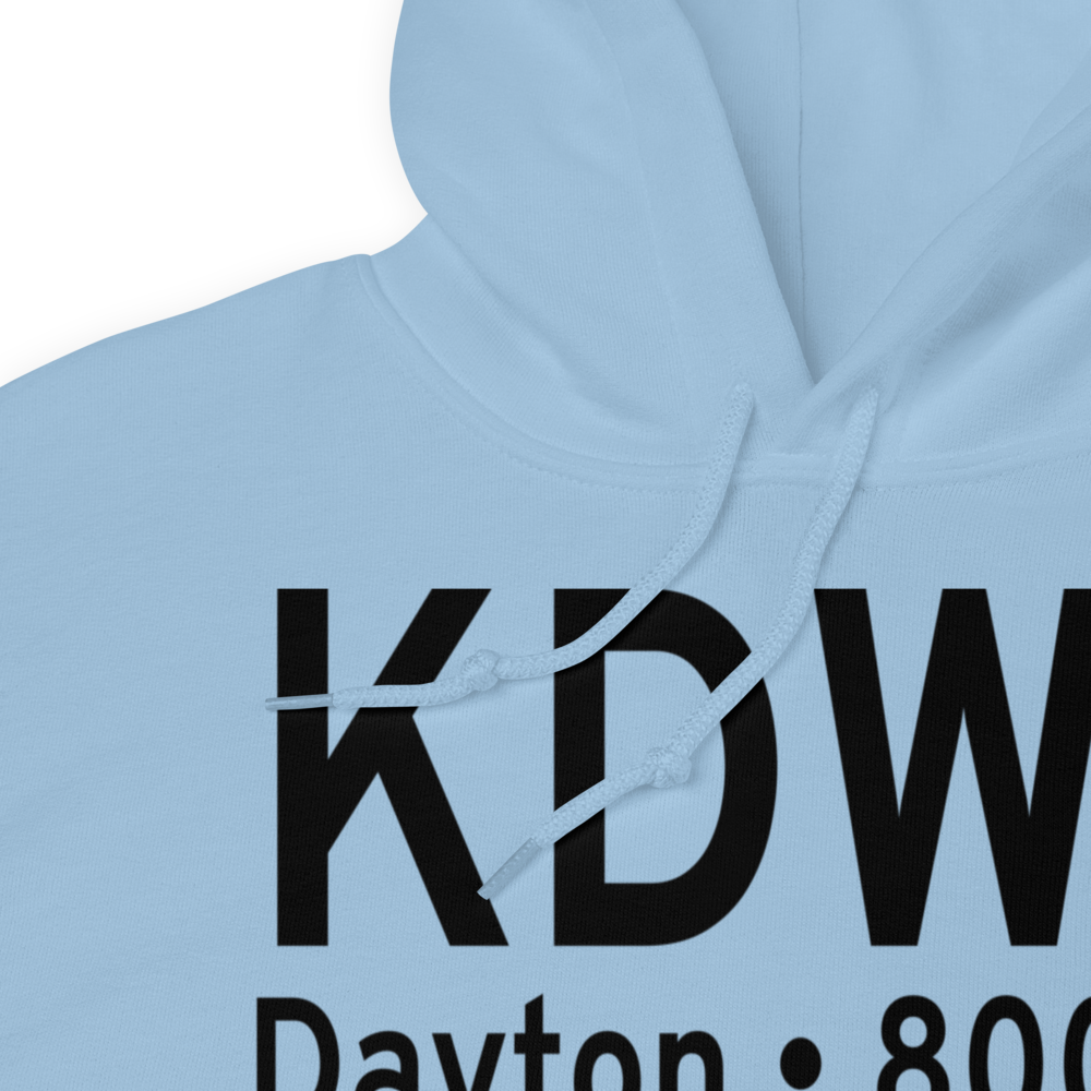 Wright Field (KDWF) ICAO Hoodie Sweatshirt 