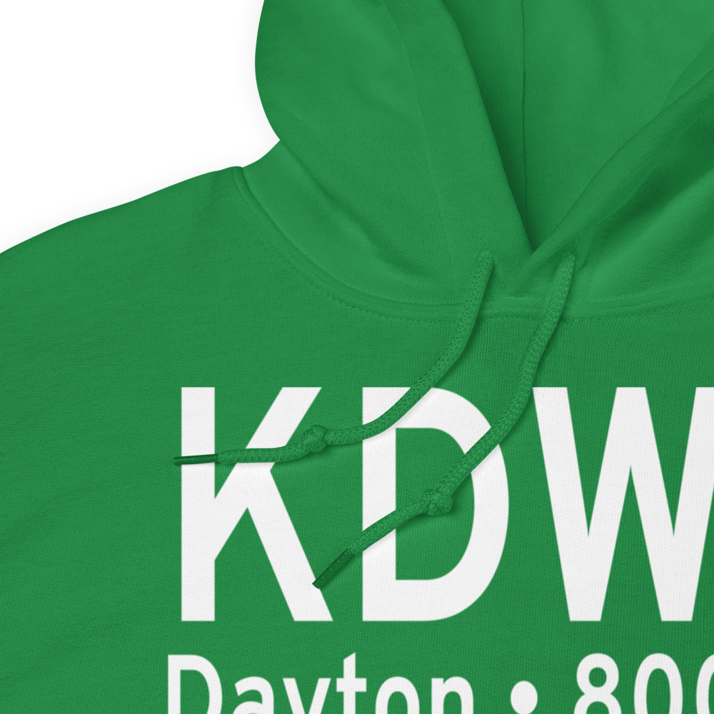 Wright Field (KDWF) ICAO Hoodie Sweatshirt 