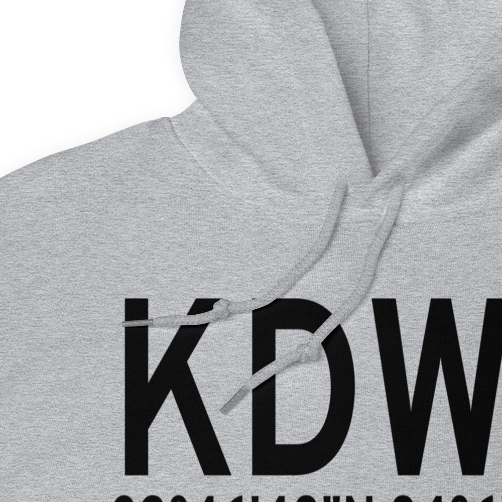 Wright Field (KDWF) ICAO Hoodie Sweatshirt 