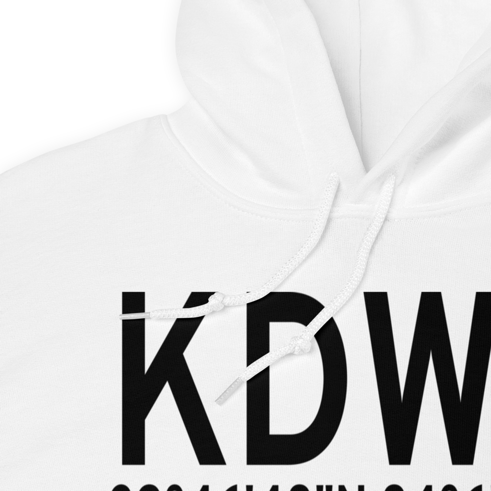 Wright Field (KDWF) ICAO Hoodie Sweatshirt 