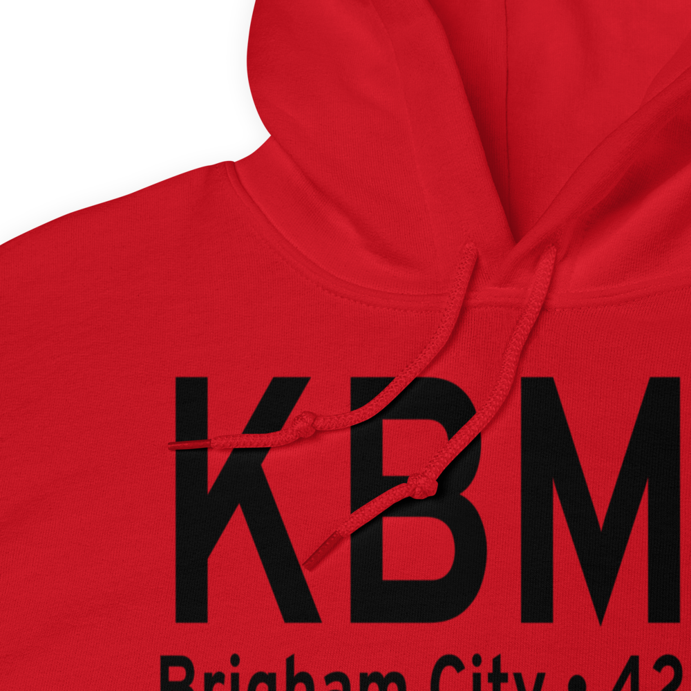 Brigham City Regional Airport (KBMC) ICAO Hoodie Sweatshirt 