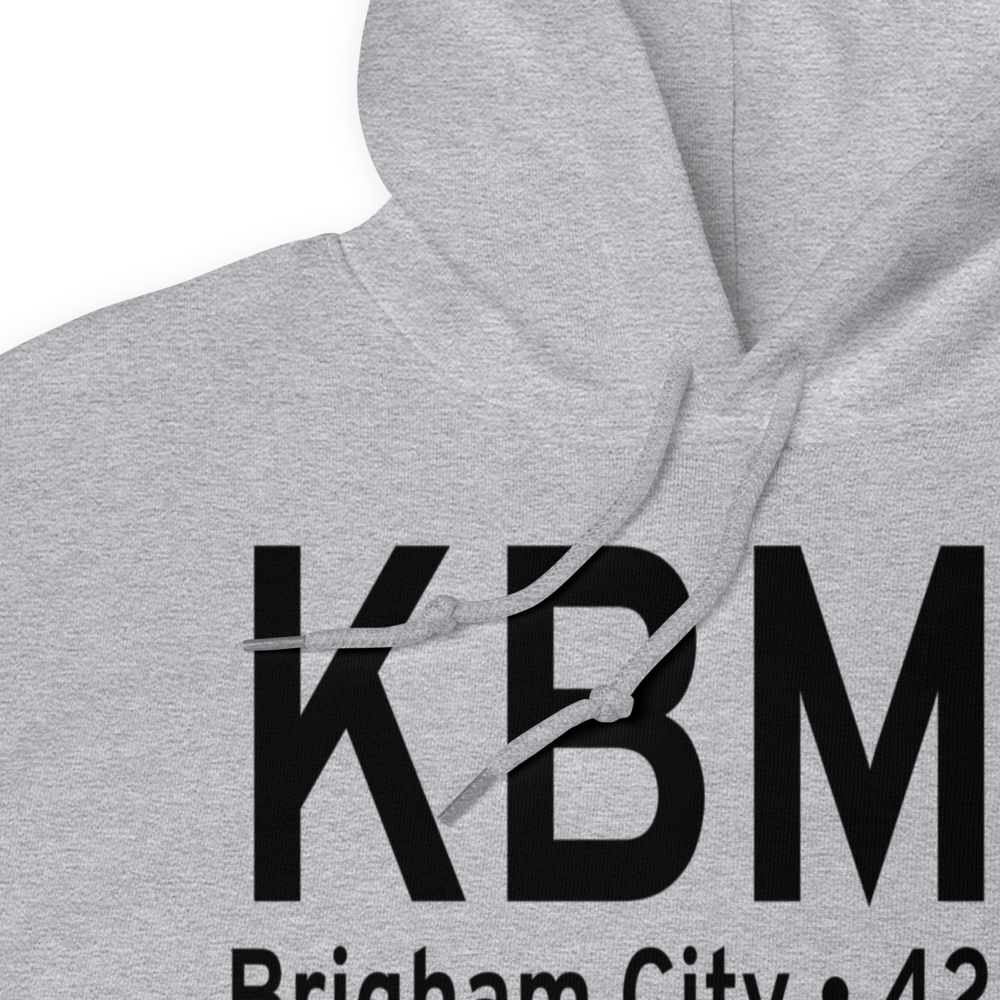 Brigham City Regional Airport (KBMC) ICAO Hoodie Sweatshirt 