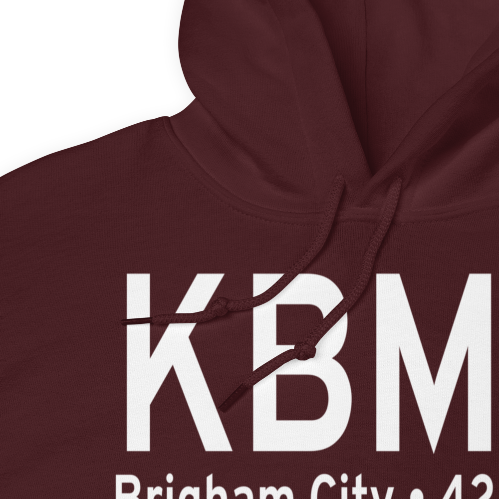 Brigham City Regional Airport (KBMC) ICAO Hoodie Sweatshirt 