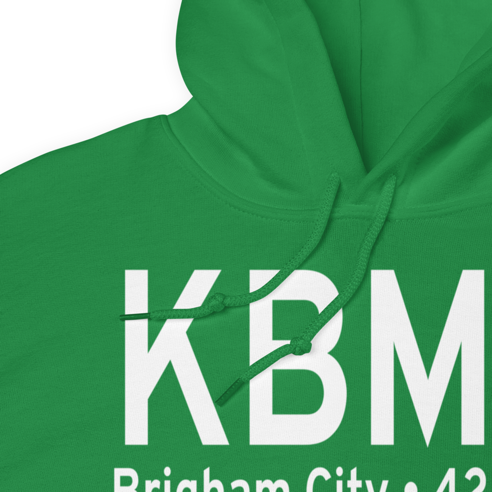 Brigham City Regional Airport (KBMC) ICAO Hoodie Sweatshirt 