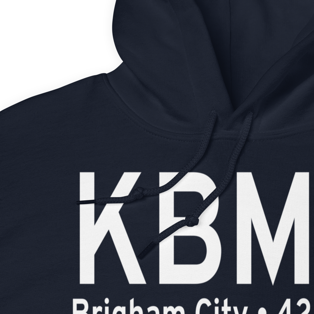 Brigham City Regional Airport (KBMC) ICAO Hoodie Sweatshirt 
