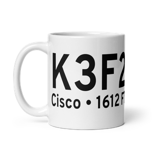 Cisco Municipal Airport (K3F2) ICAO Mug
