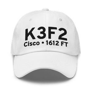 Cisco Municipal Airport (K3F2) ICAO Hat