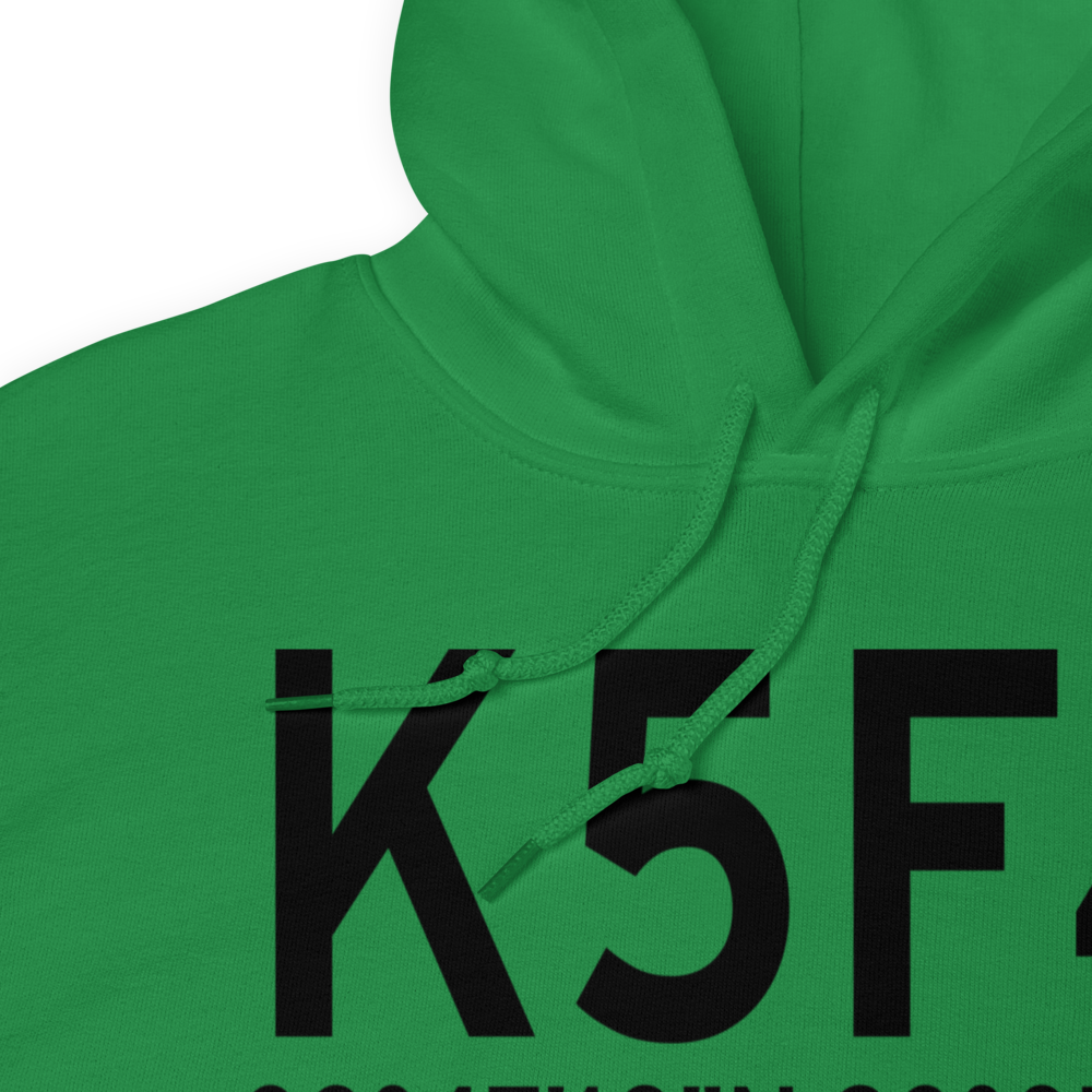 Homer Municipal Airport (K5F4) ICAO Hoodie Sweatshirt 
