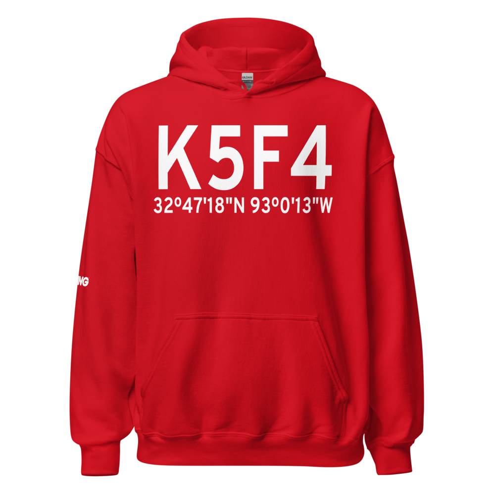 Homer Municipal Airport (K5F4) ICAO Hoodie Sweatshirt 