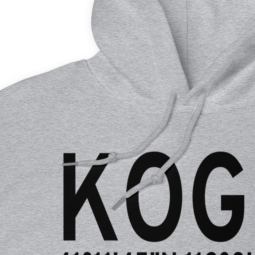 Ogden Hinckley Airport (KOGD) ICAO Hoodie Sweatshirt 