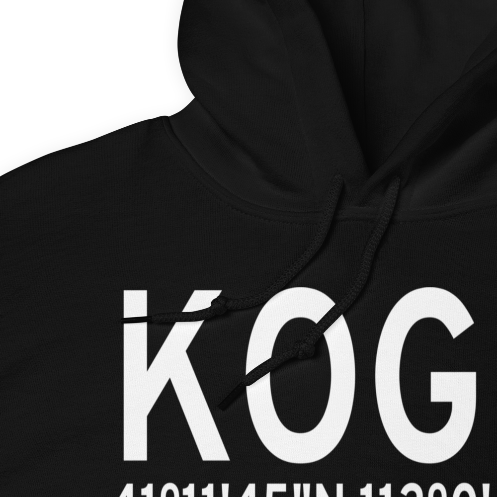 Ogden Hinckley Airport (KOGD) ICAO Hoodie Sweatshirt 
